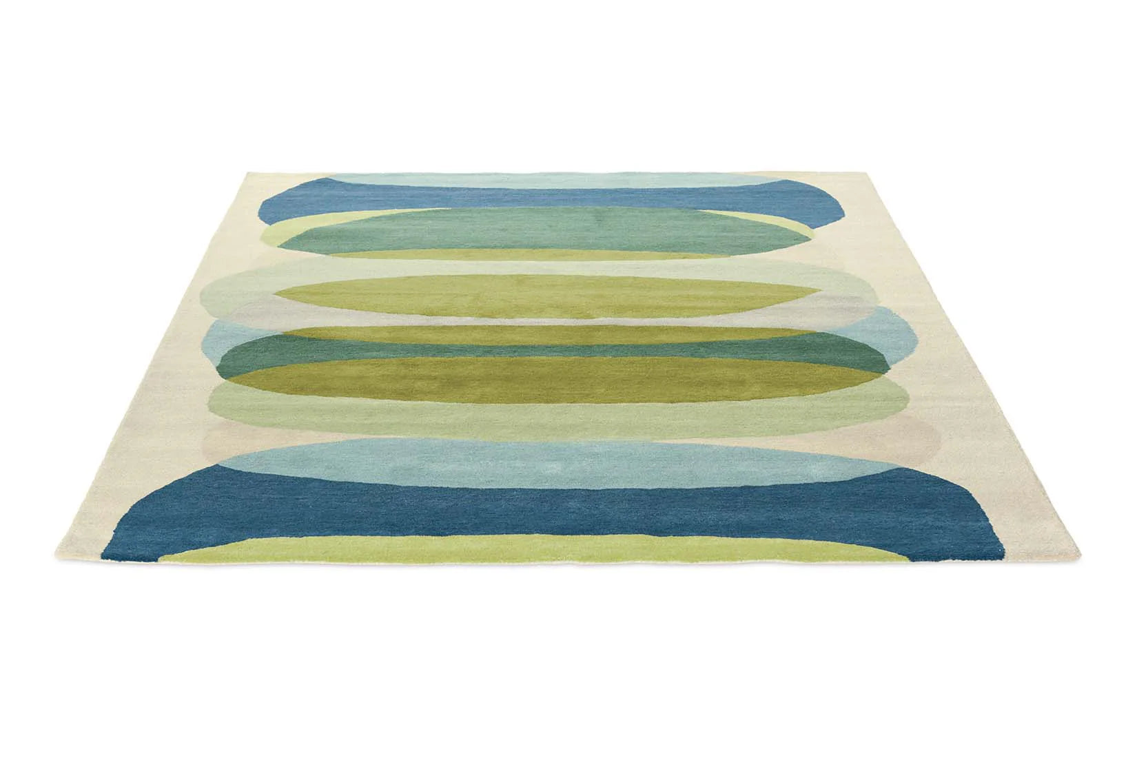 Harlequin Burst Hand-Tufted Rug: A Vibrant Touch of Modern Art