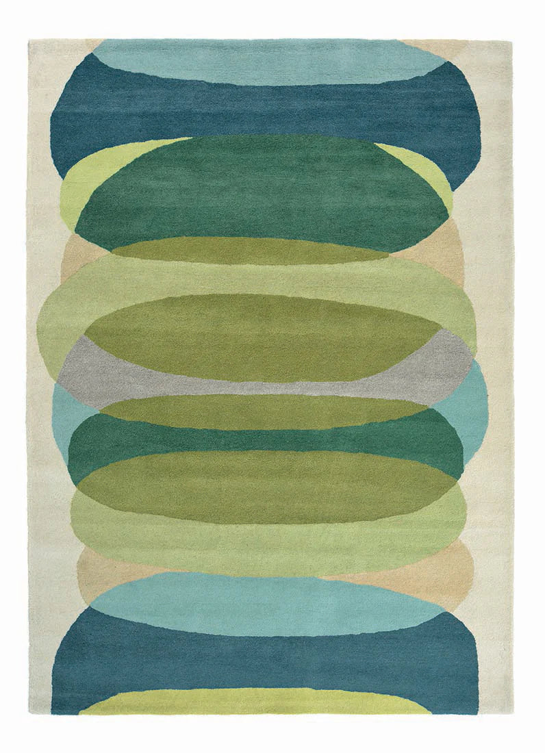 Harlequin Burst Hand-Tufted Rug: A Vibrant Touch of Modern Art