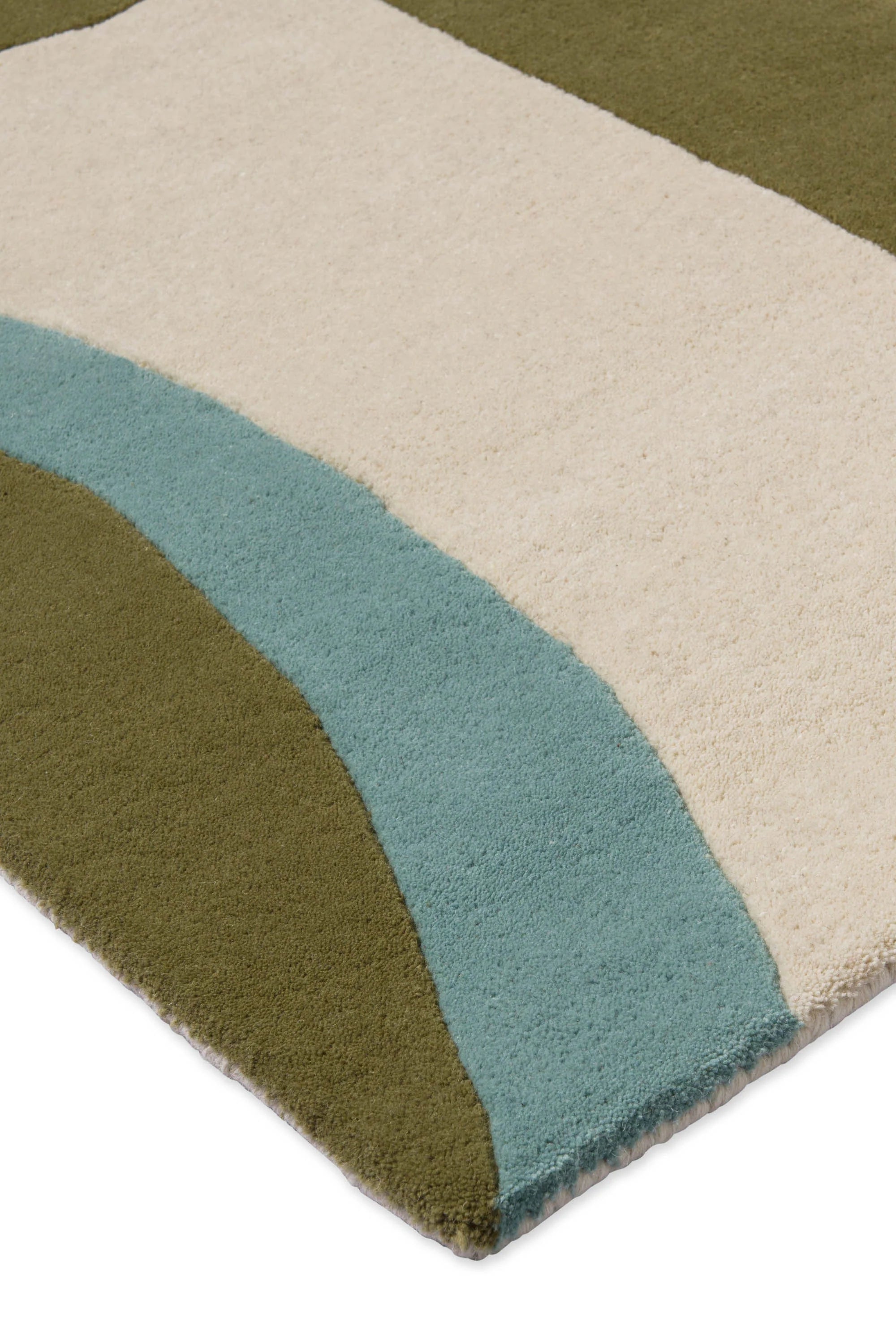 Organic Harmony Hand-Tufted Rug: A Celebration of Artistic Design