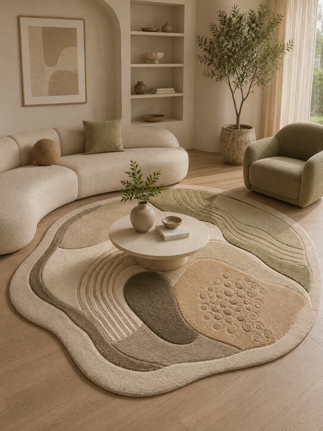 Homey Ripple Rug