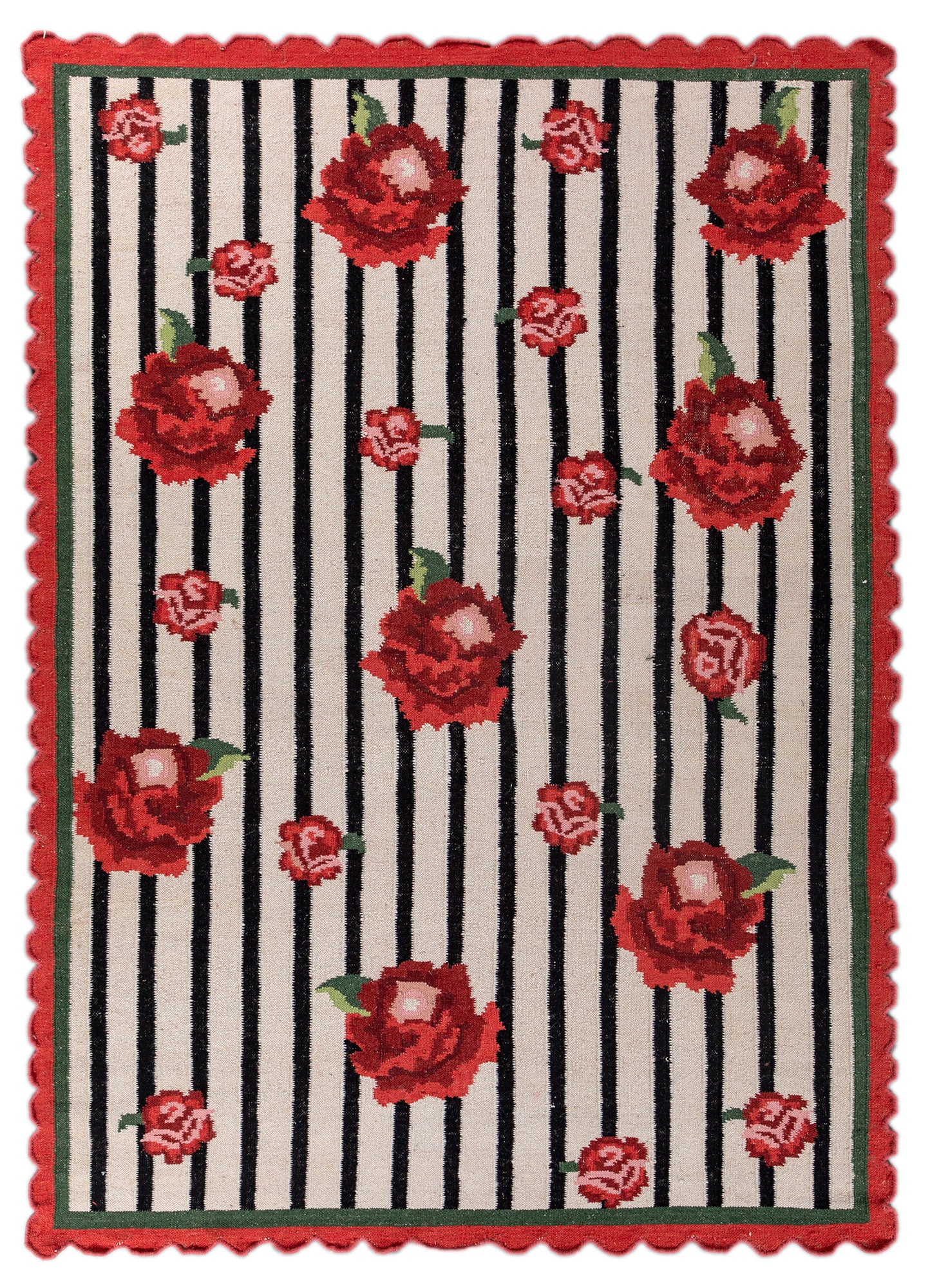 Ebony flat weaves Rug