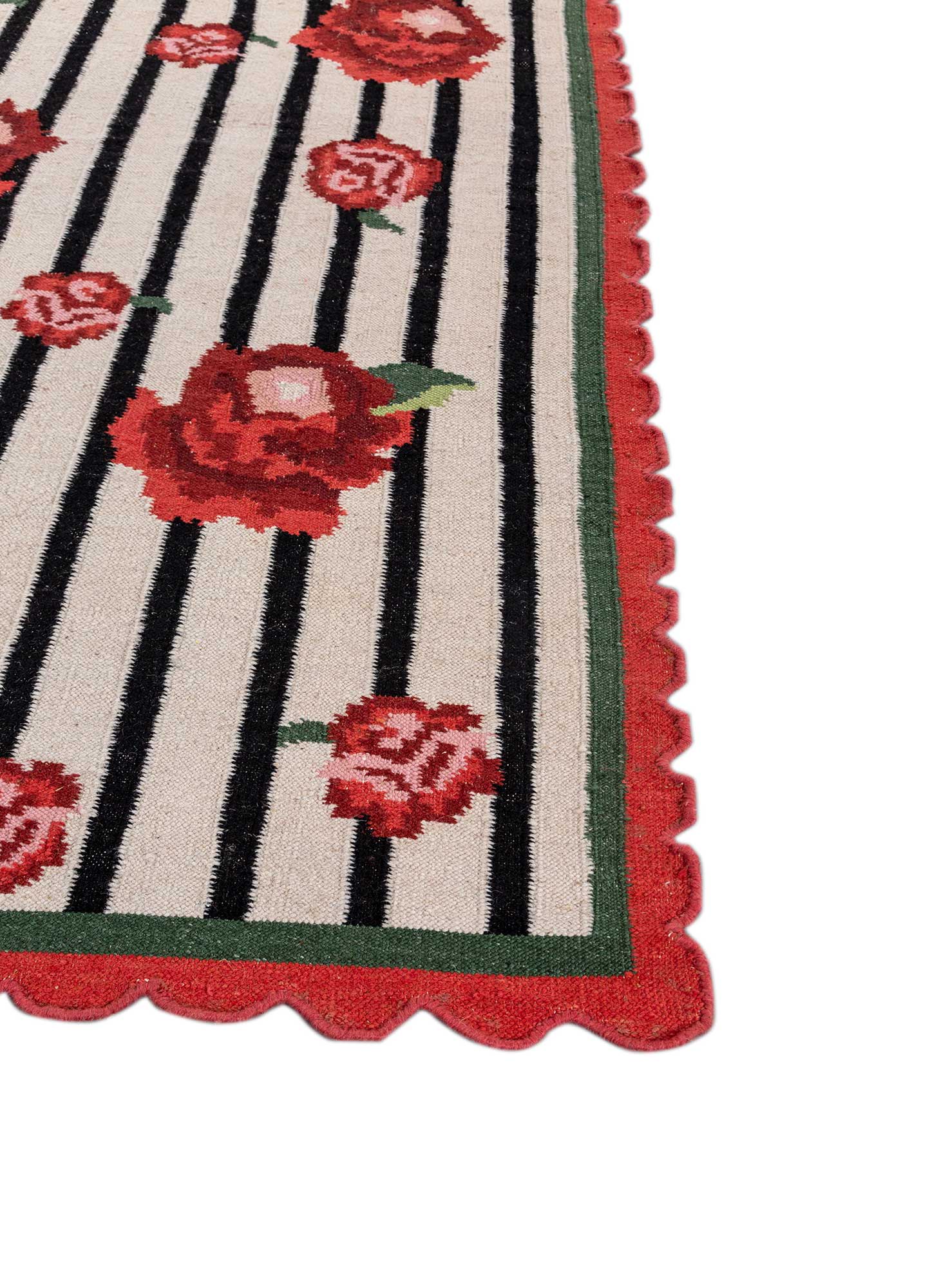 Ebony flat weaves Rug