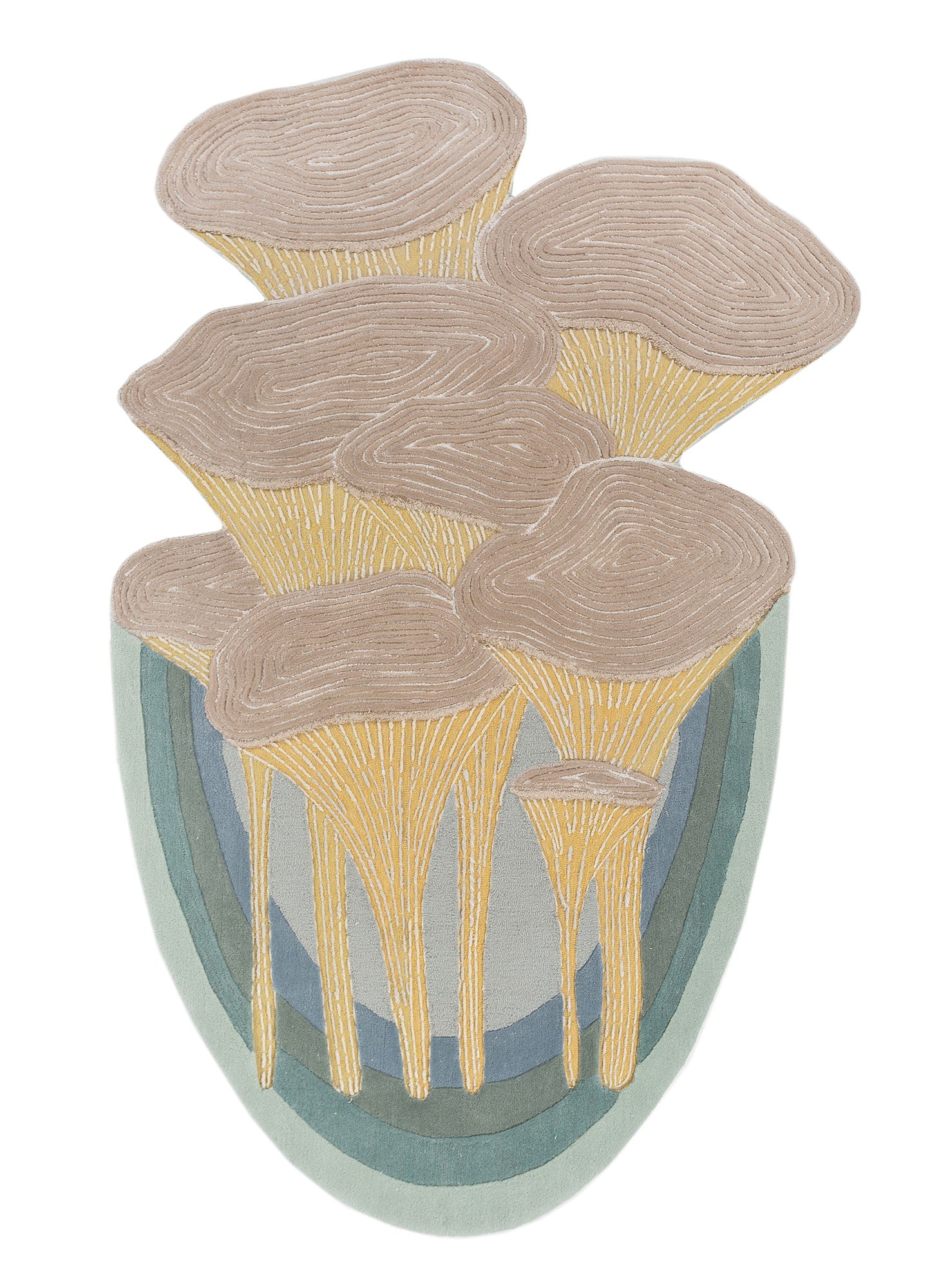 Linen Turmeric Hand Tufted Rug