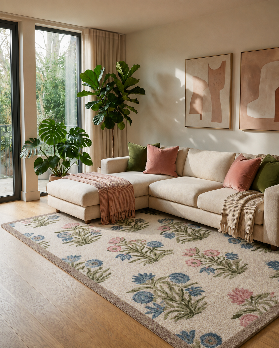 Meadow Folk Bloom Rug