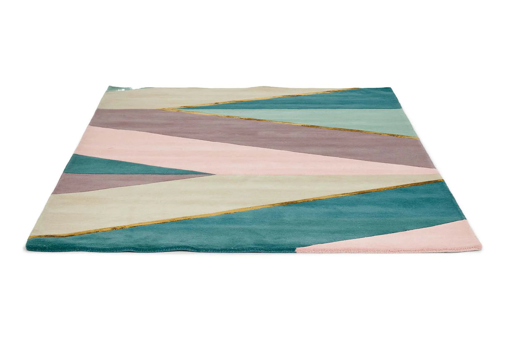 Strata Hand-Tufted Rug: Bold Stripes with a Modern Twist
