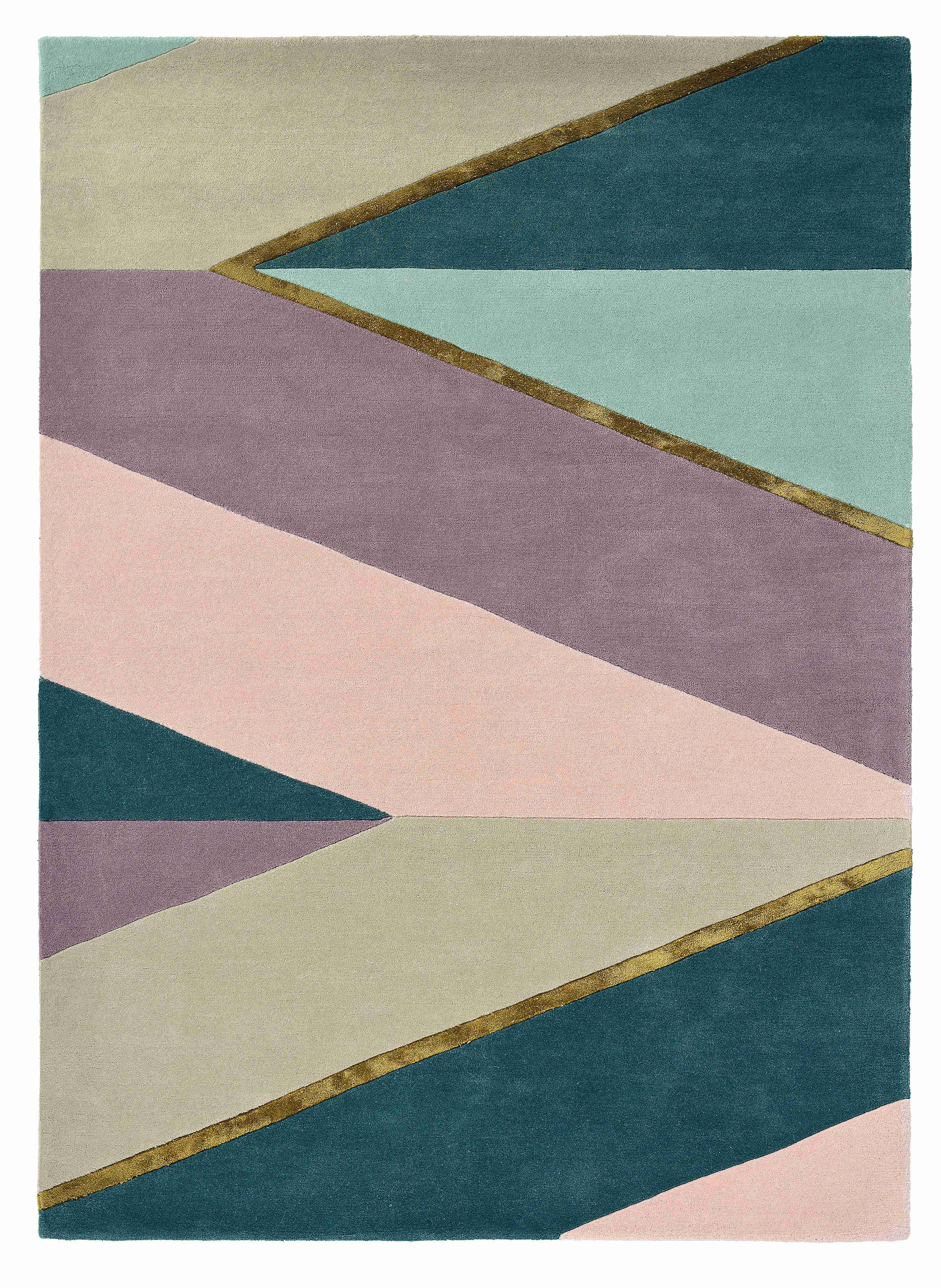 Strata Hand-Tufted Rug: Bold Stripes with a Modern Twist