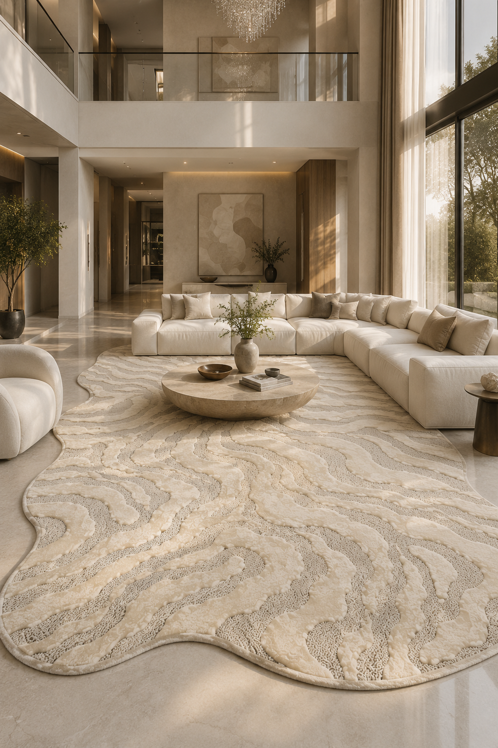 Moiré Essence Hand-Tufted Rug