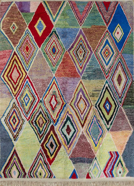 洋書　Moroccan Carpets モロッコ絨毯　ハードカバー hal738.jpg