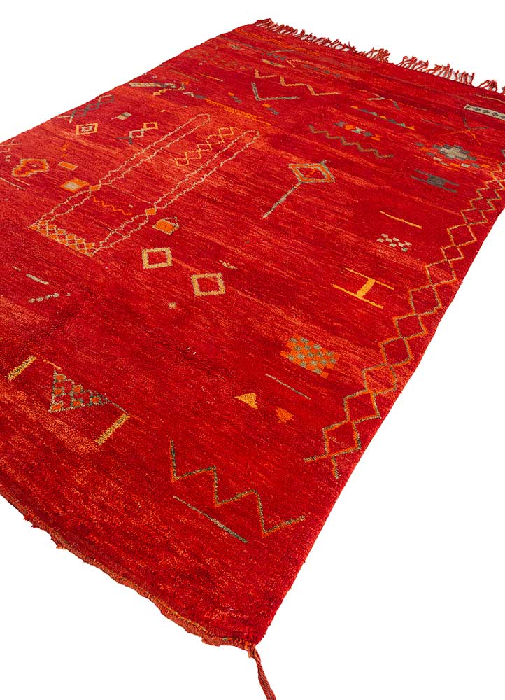 Desert Rose/Red Orange Moroccan Rugs