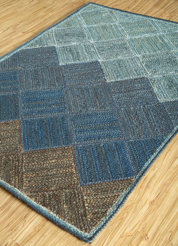 Mineral/Dark Denim Flat Weaves Rugs