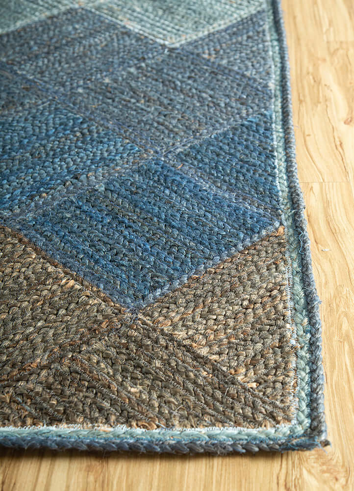 Mineral/Dark Denim Flat Weaves Rugs