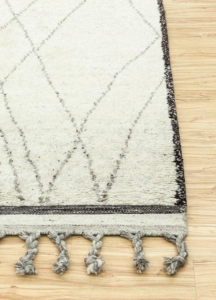 Natural White/Natural Gray Moroccan Rugs