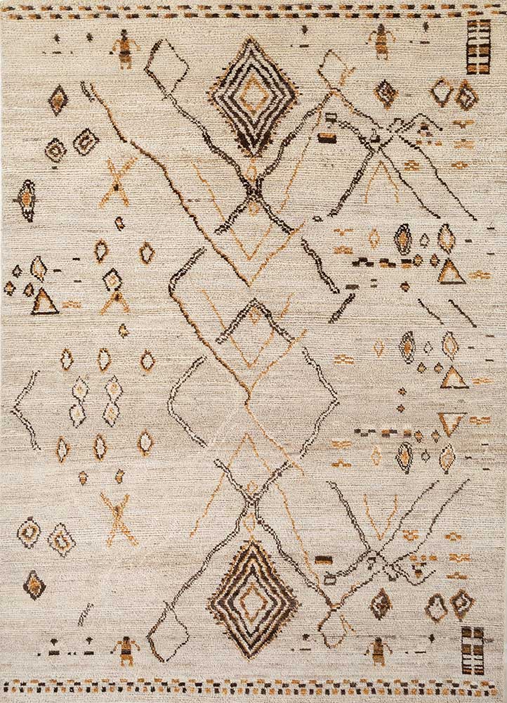 Dark Ivory Moroccan Rugs