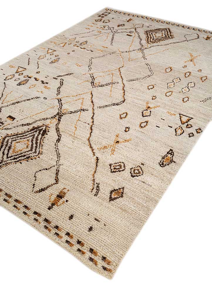 Dark Ivory Moroccan Rugs