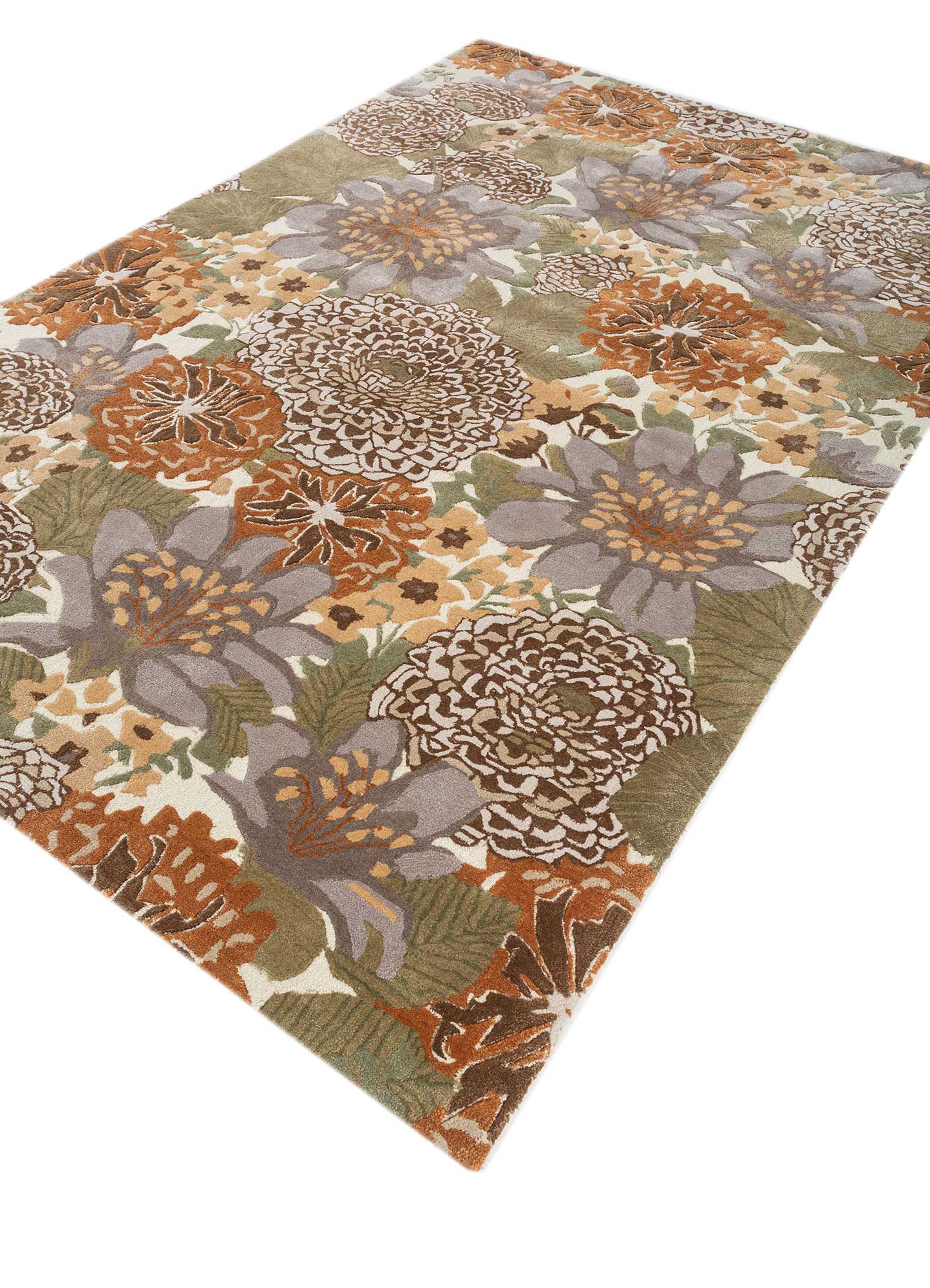 Pumpkin hand tufted Rug