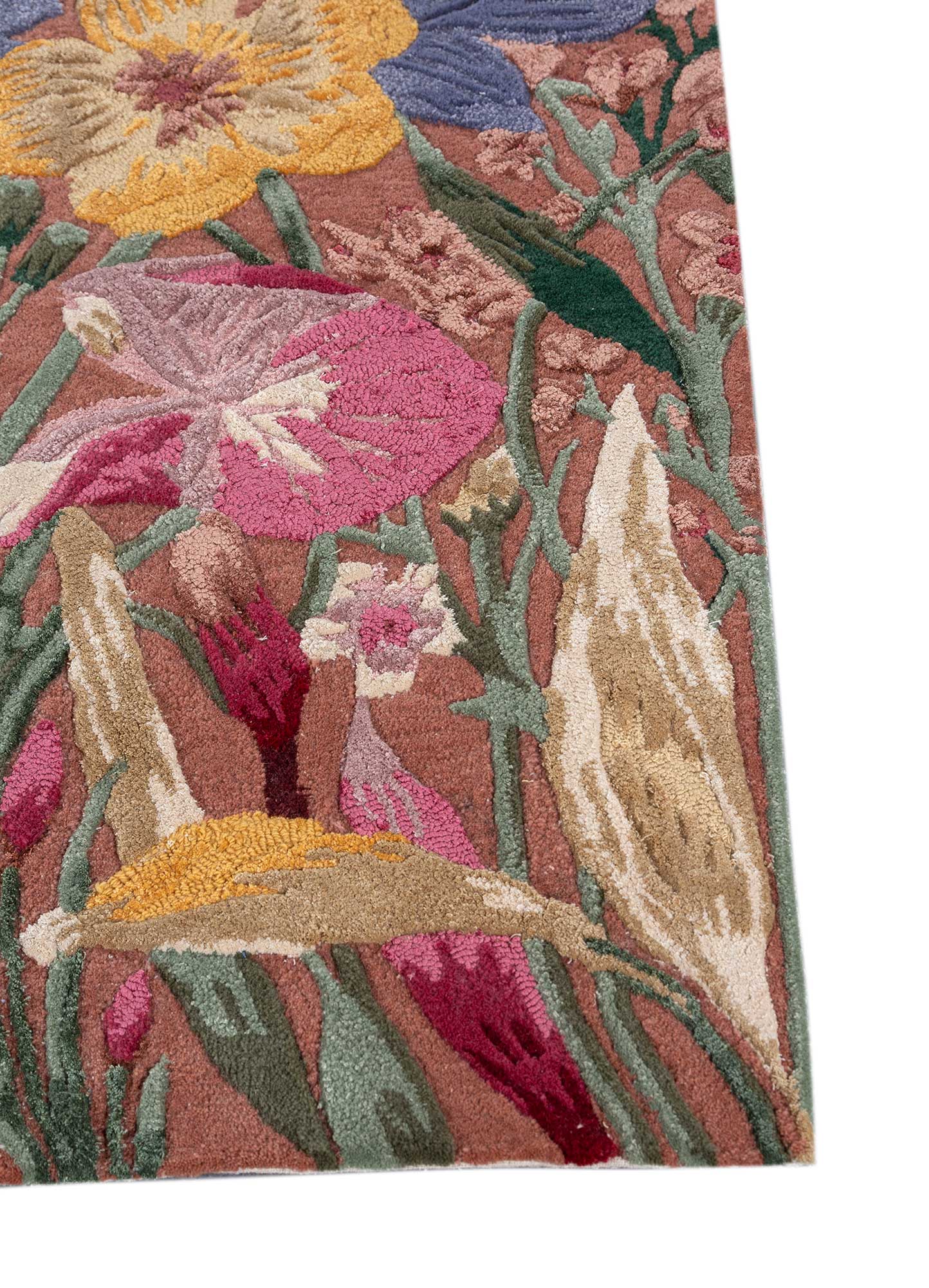 Wildflower Meadow Hand-Tufted Rug