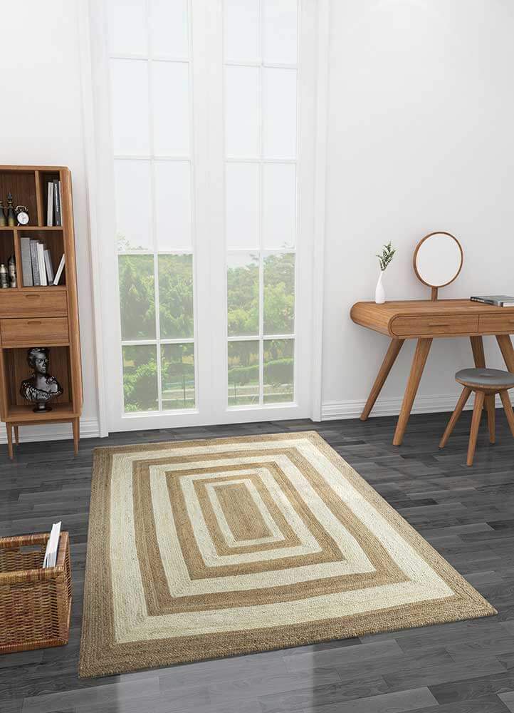 Nimbus White Flatweave Rug