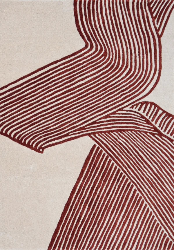 Terracotta Current Rug