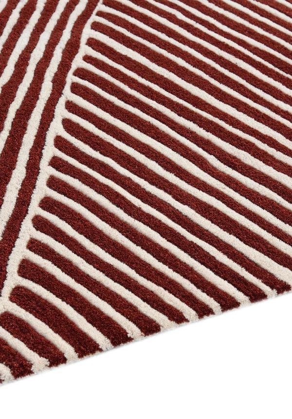 Terracotta Current Rug