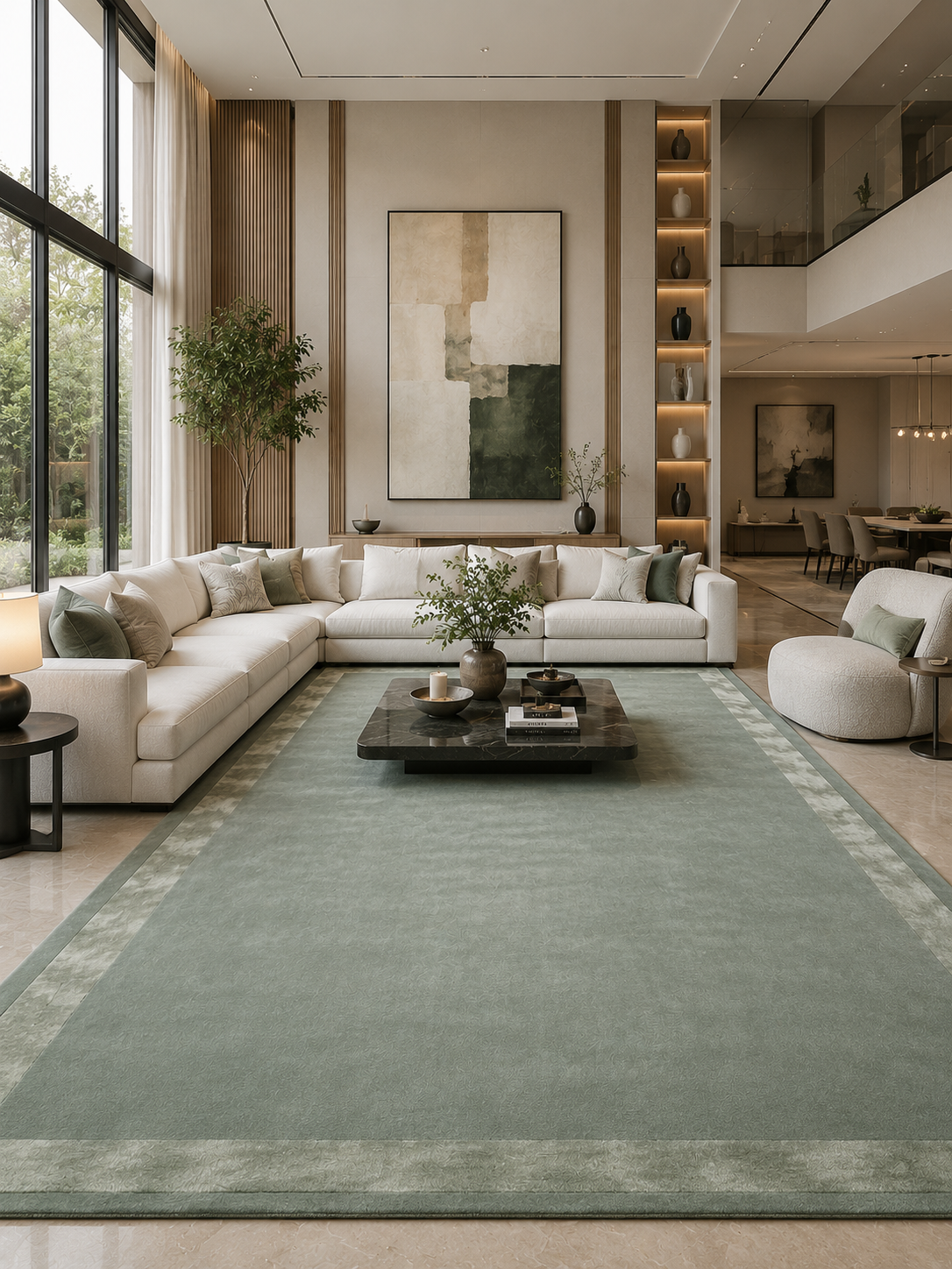 Verdant Glow Rug
