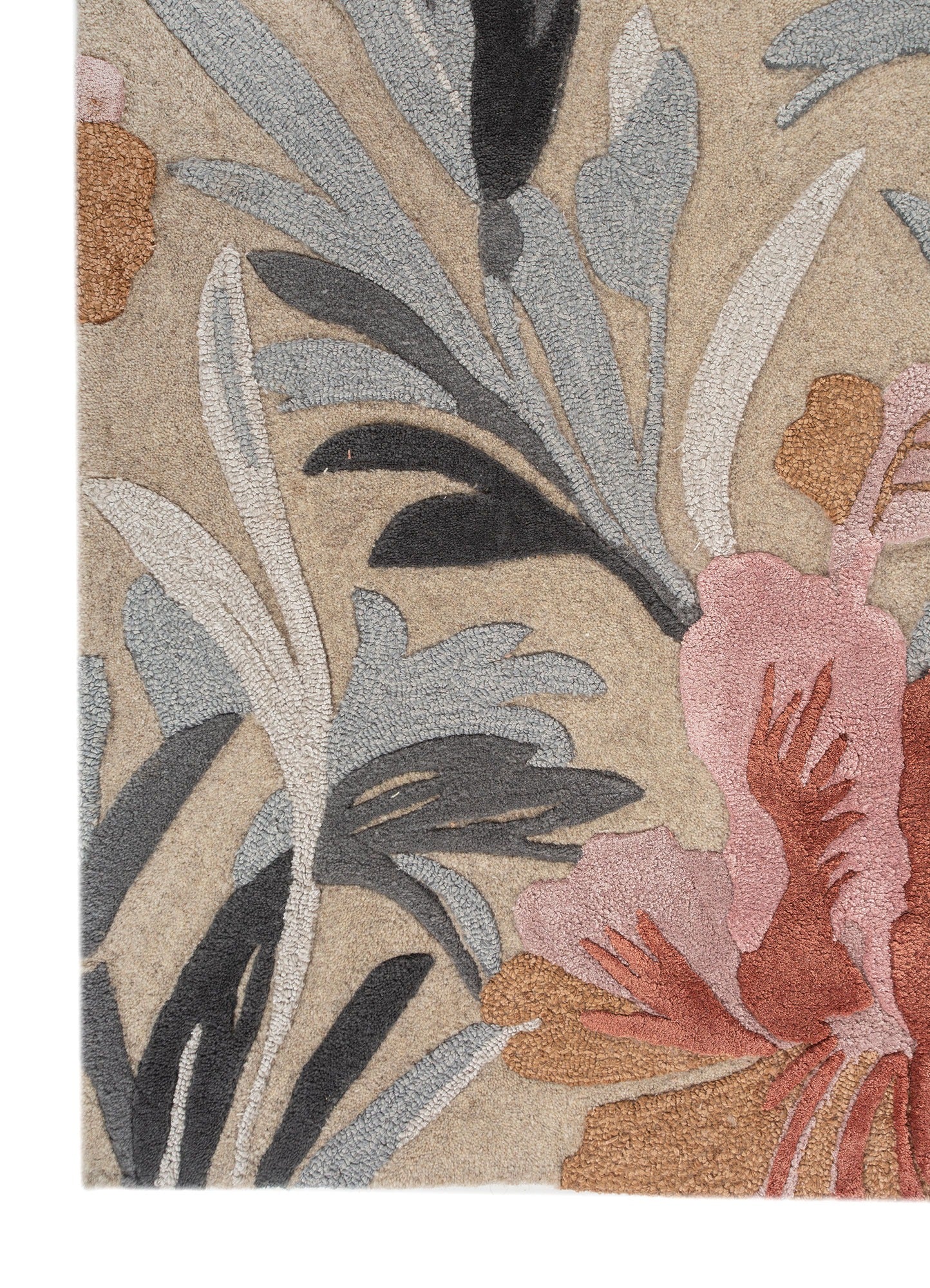 Skyline blue hand tufted Rug