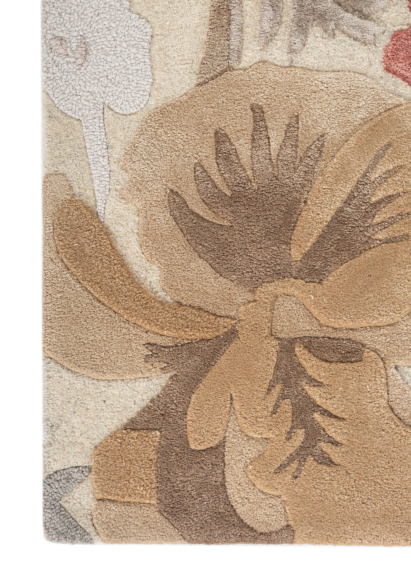 Sage green hand tufted Rug