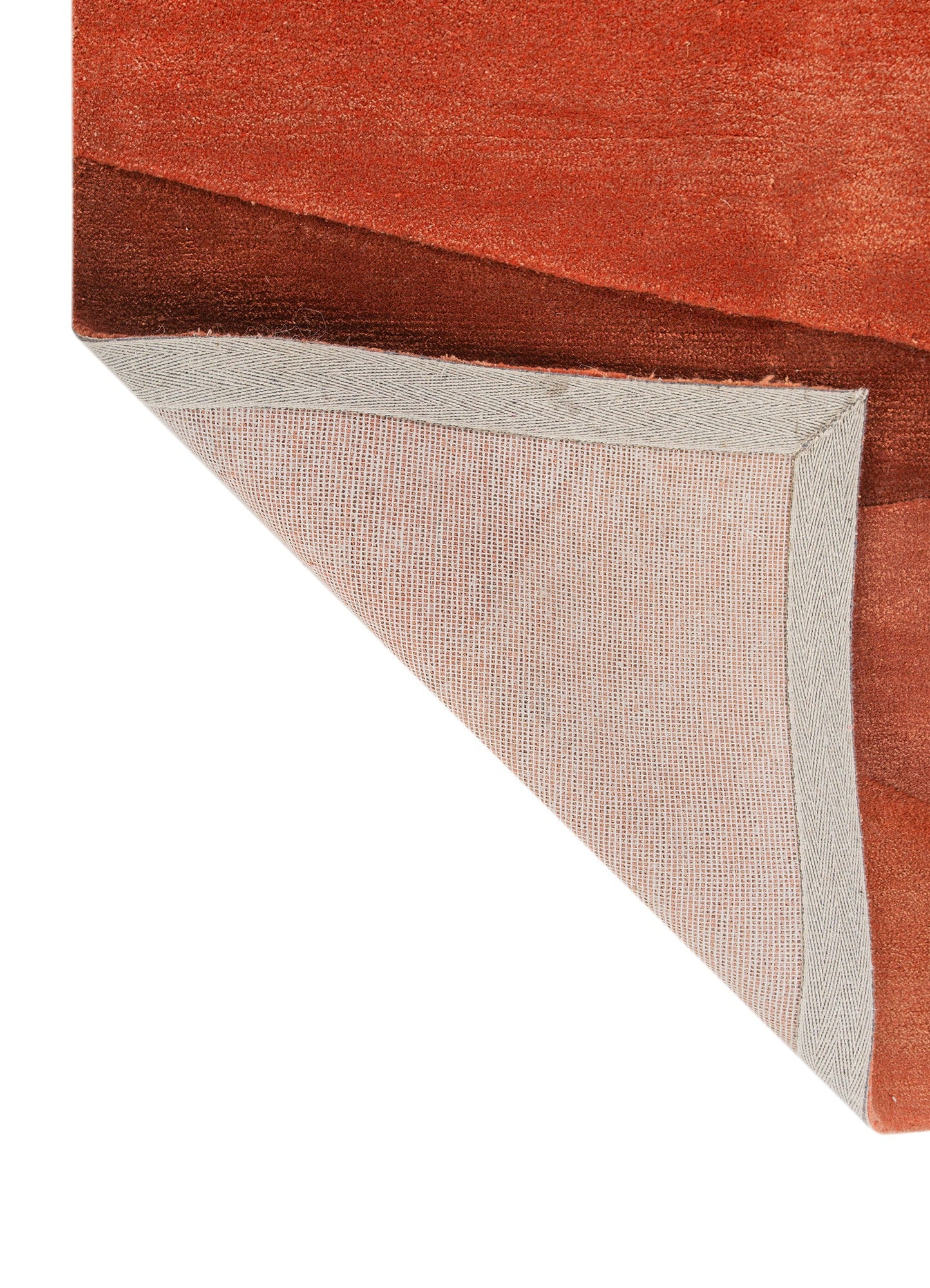 Gold flame hand tufted Rug