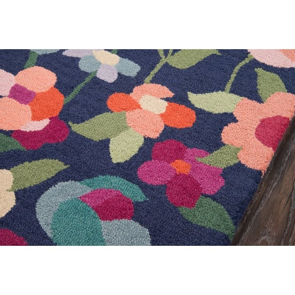 Bloomline Midnight Floral Rug