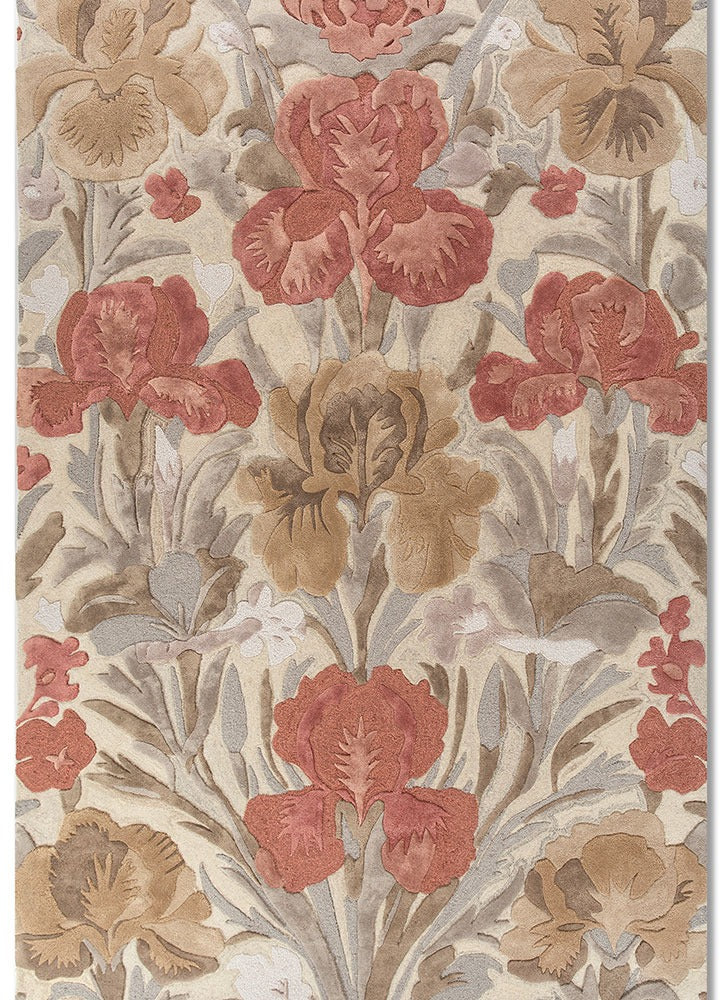 Sage green hand tufted Rug