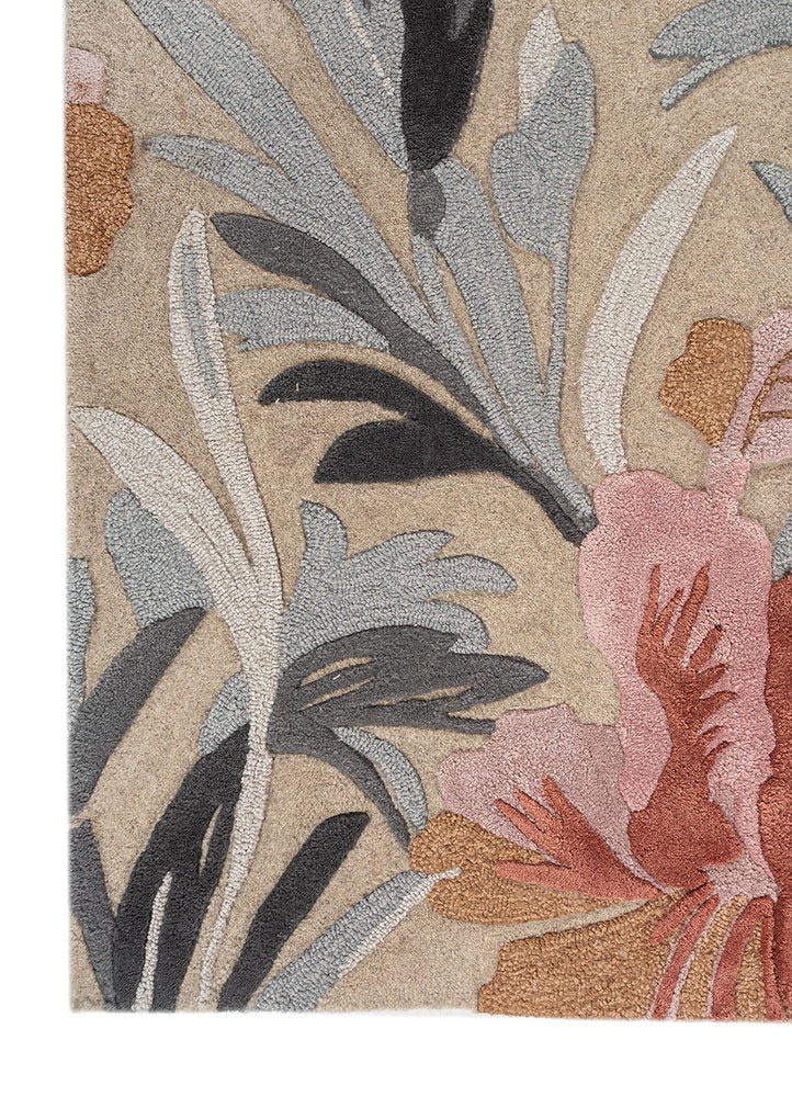 Skyline blue hand tufted Rug