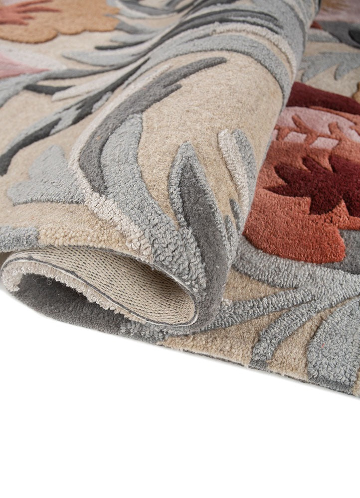 Skyline blue hand tufted Rug