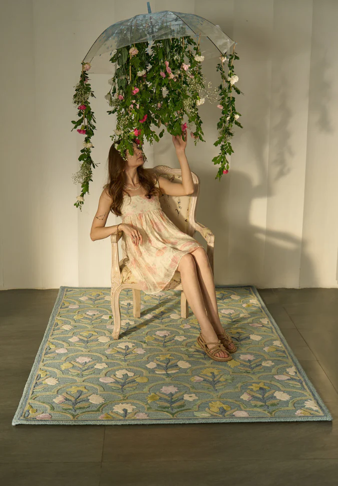 Arcadia Bloom Wool Rug