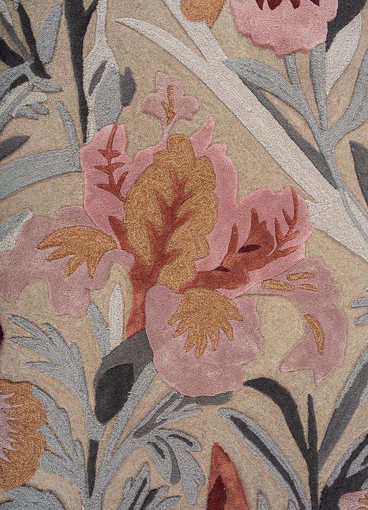 Skyline blue hand tufted Rug