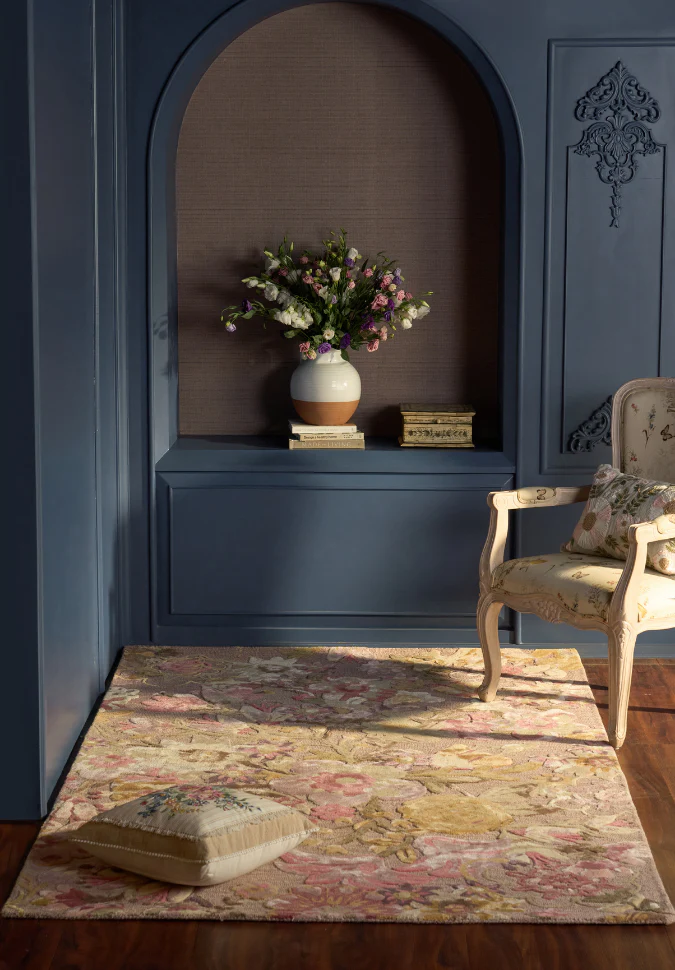 Blossom Reverie Wool Rug