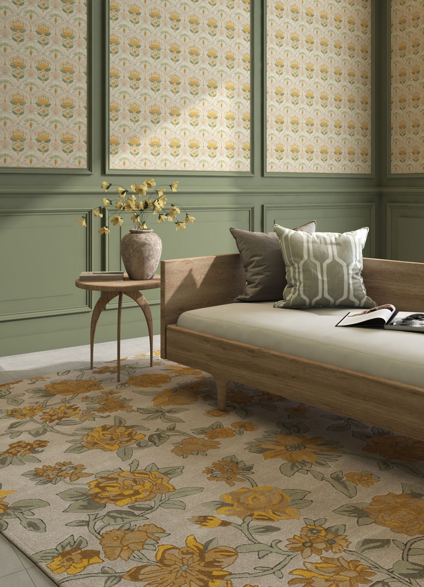 Fariya hand tufted Rug