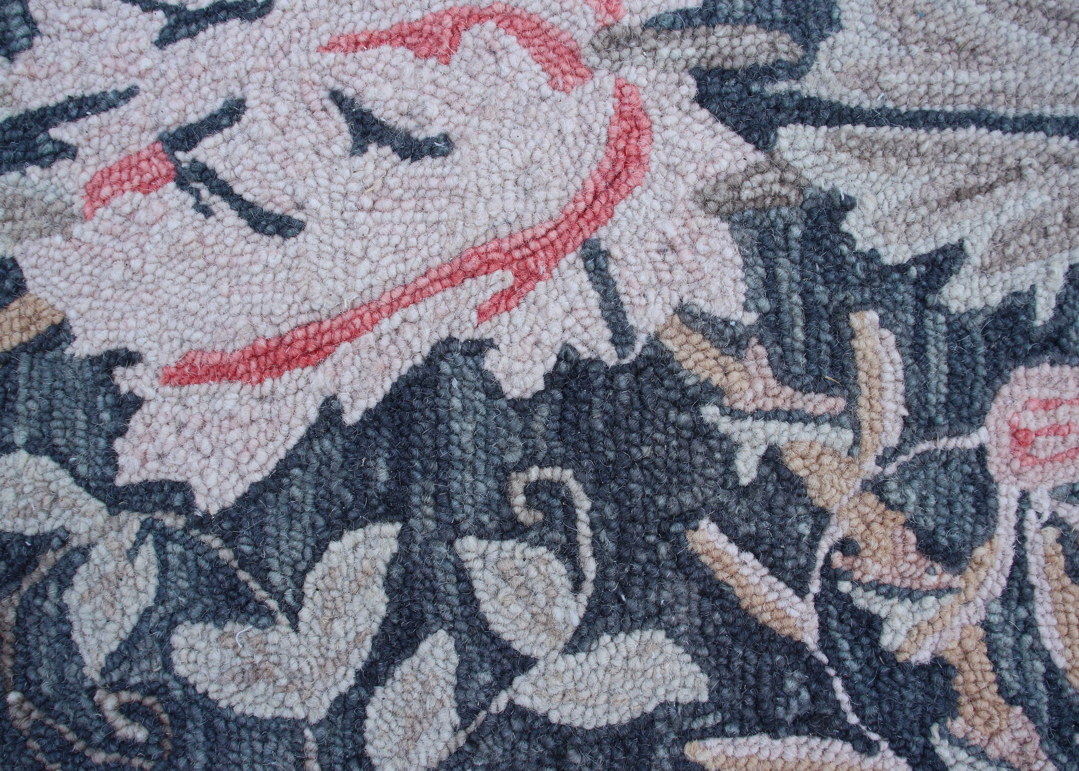 Midnight Blossom Hand-Tufted Rug