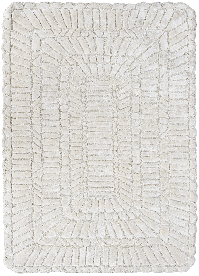 Luxurious White Hand Loom Rugs | Modern Elegance